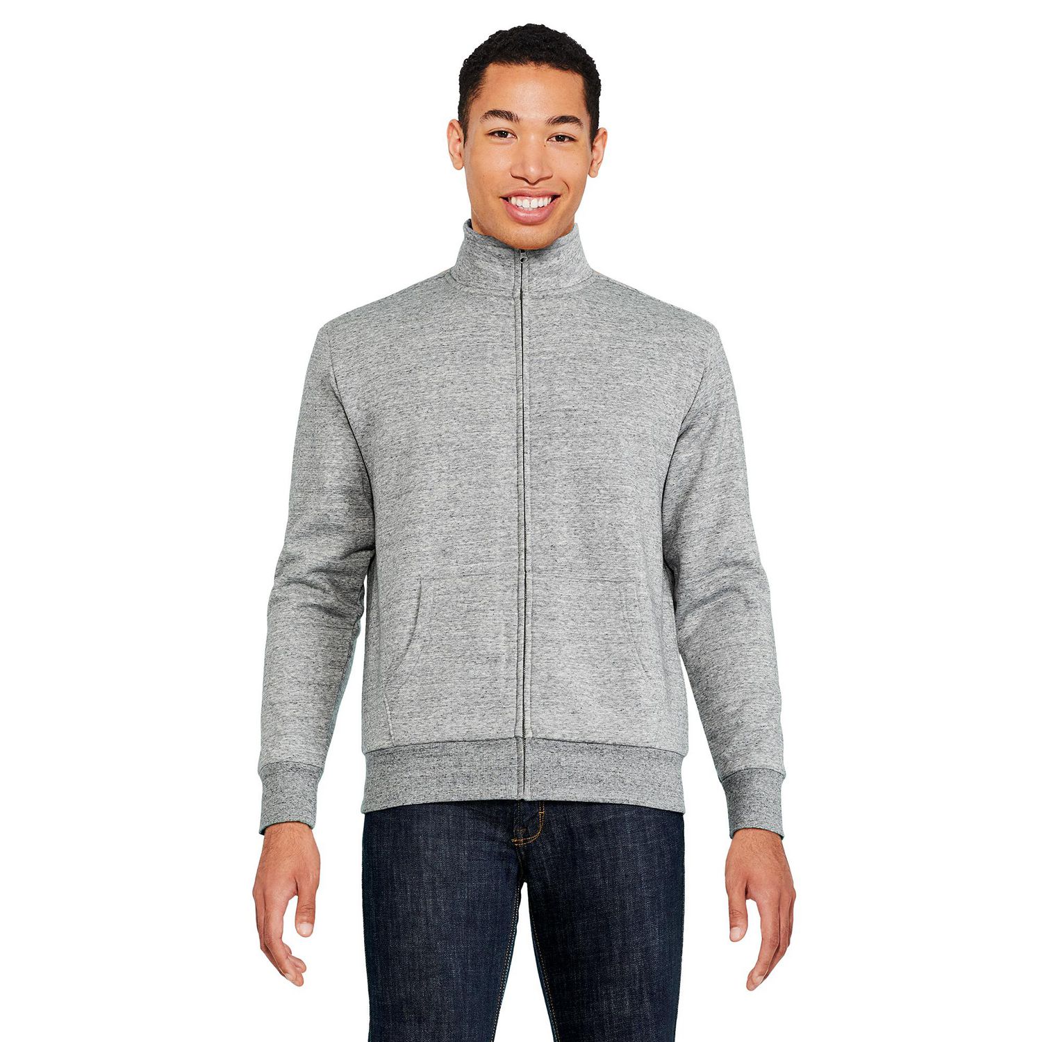 Fleece on sale sweater walmart