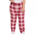 thumbnail image 1 of George Plus Women's Plush Pajama Pant, 1 of 6