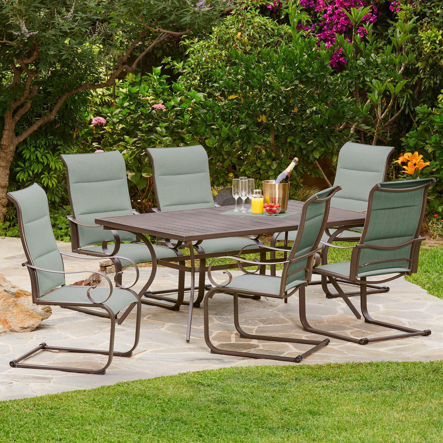 Crest ridge 7pc store dining set