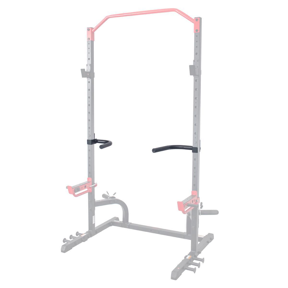 BeneLabel J-Hooks for Power Rack Attachments Fit 2 x 2 Tube with 1'' Hole Power Cages Set of 2 Square Tube Strength Training Power Cage Accessories Squat Rack Accessories 