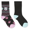 thumbnail image 1 of George Girls' Crew Socks 2-Pack, 1 of 1