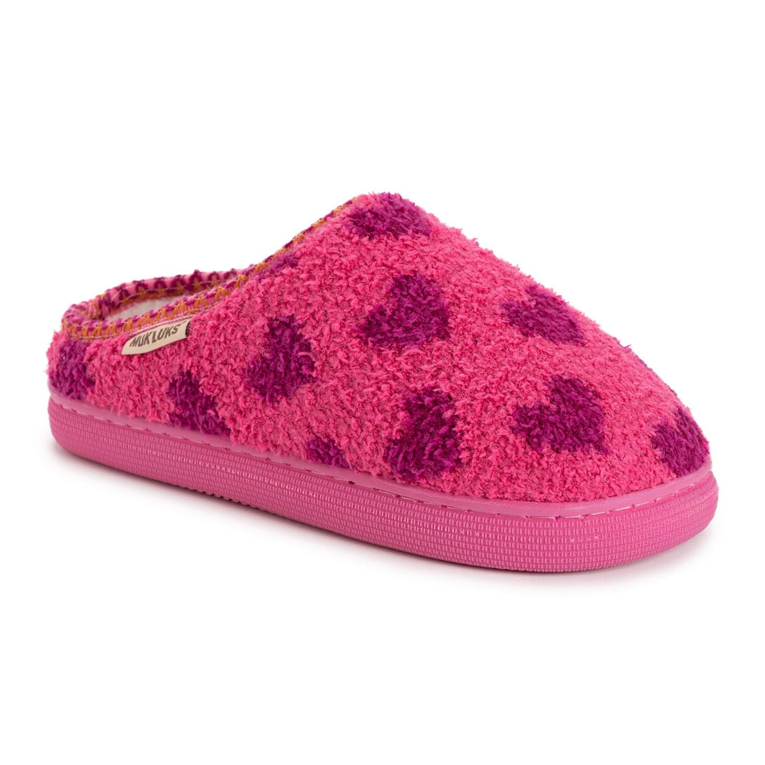 MUK LUKS Ladies Cozy Bubble Sole Clog Slippers, Sizes 5-10