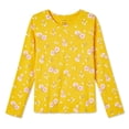 thumbnail image 1 of George Girls' Printed Long Sleeve Tee, 1 of 2