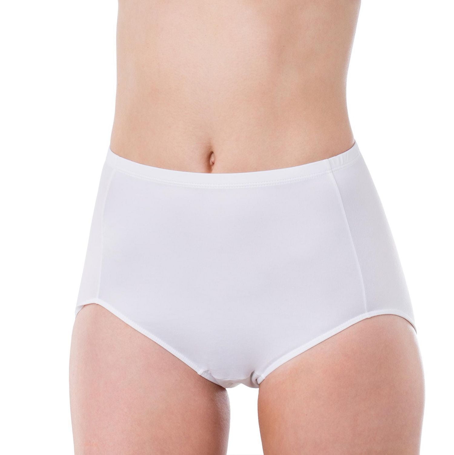 Elita Silk Magic Women's Microfiber Full High Cut Brief Underwear