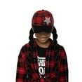thumbnail image 3 of Girls Mini Pop Kids Plaid Cap, 3 of 5