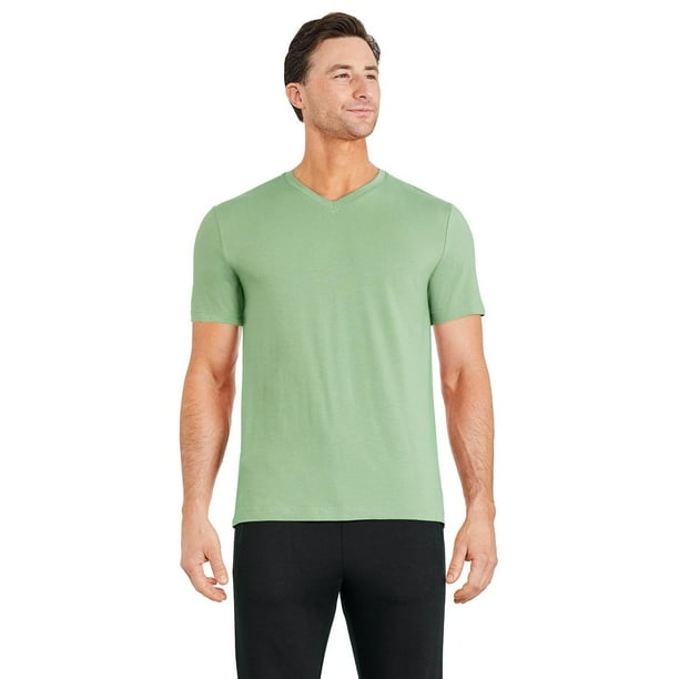 George Men's Stretch V-Neckline Tee - Walmart.ca
