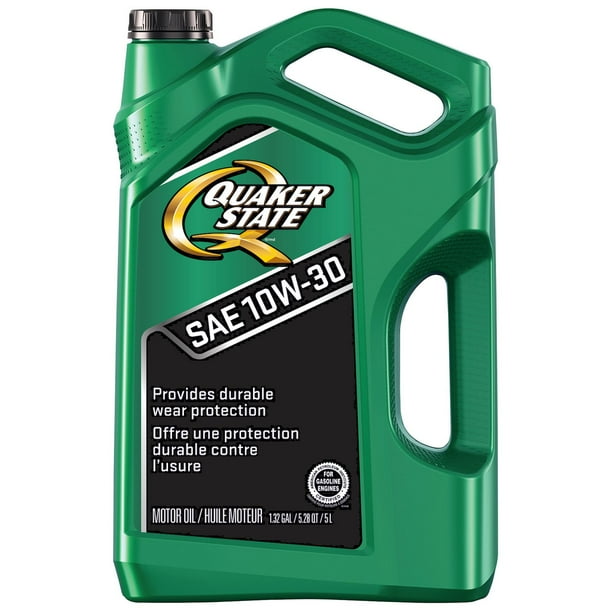 Quaker State Motor Oil 10W30 5L, Quaker State 10W30 5L Walmart.ca