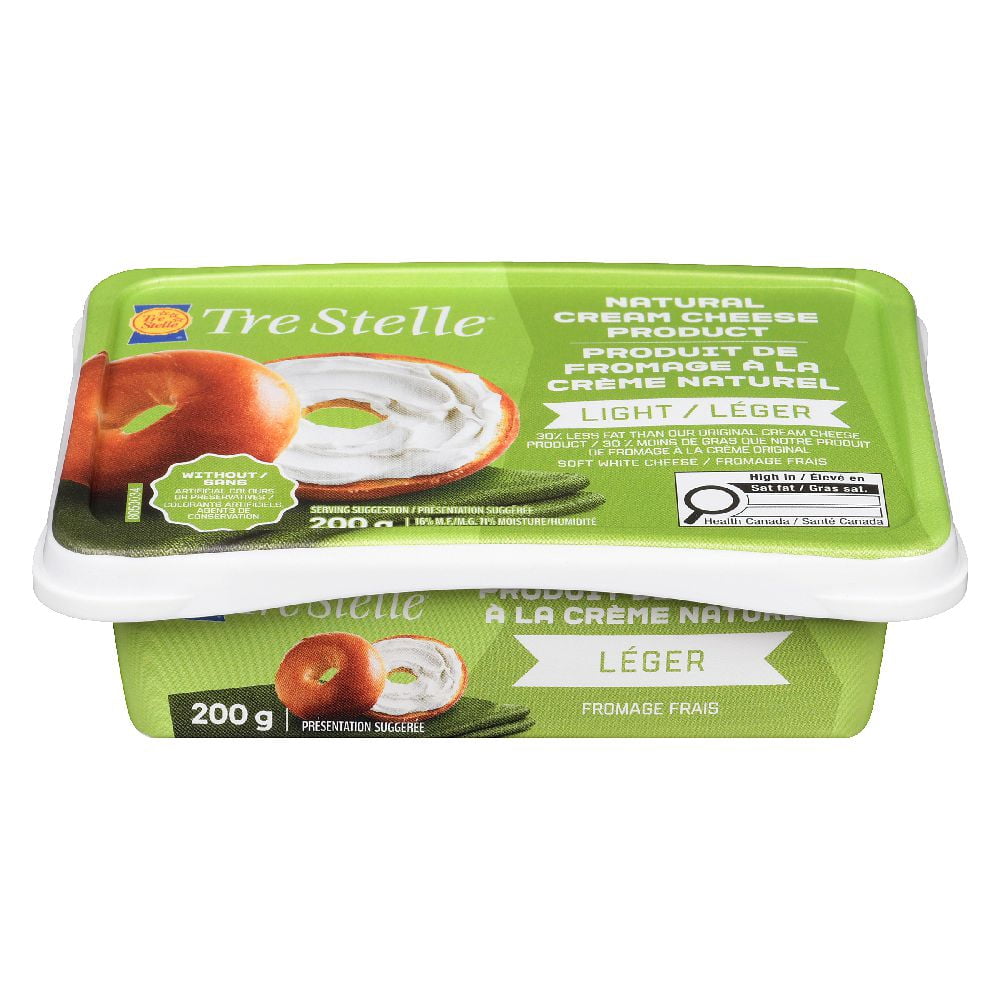 thumbnail image 2 of Tre Stelle Natural Cream Cheese Light, 2 of 6