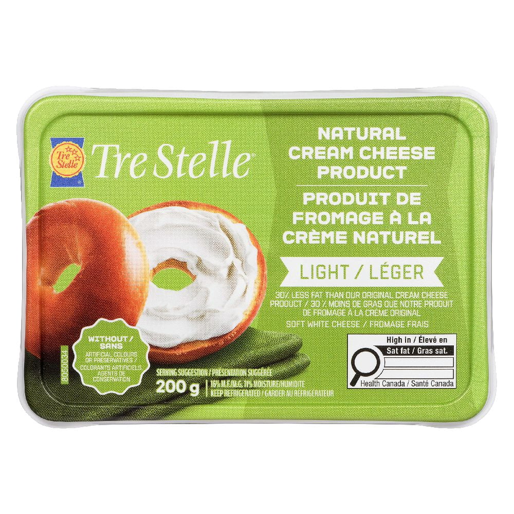 thumbnail image 3 of Tre Stelle Natural Cream Cheese Light, 3 of 6
