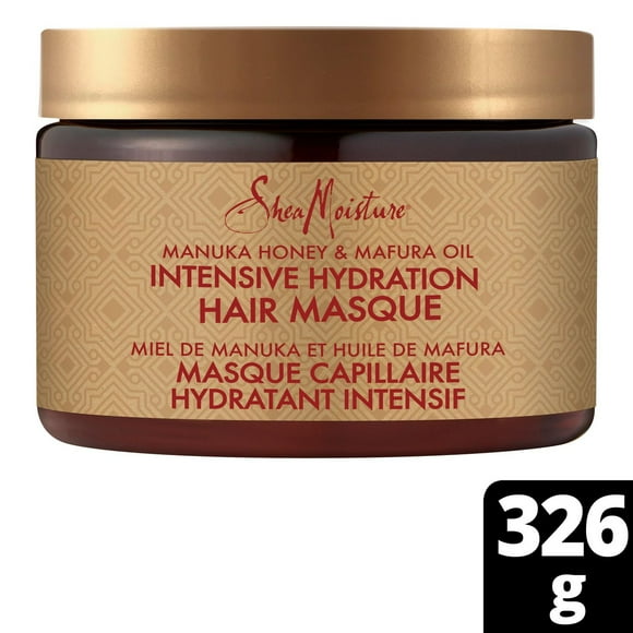 SheaMoisture Manuka Honey & Mafura Oil Intensive Hydration Hair Masque hair treatment, 326 g Masque hair treatment
