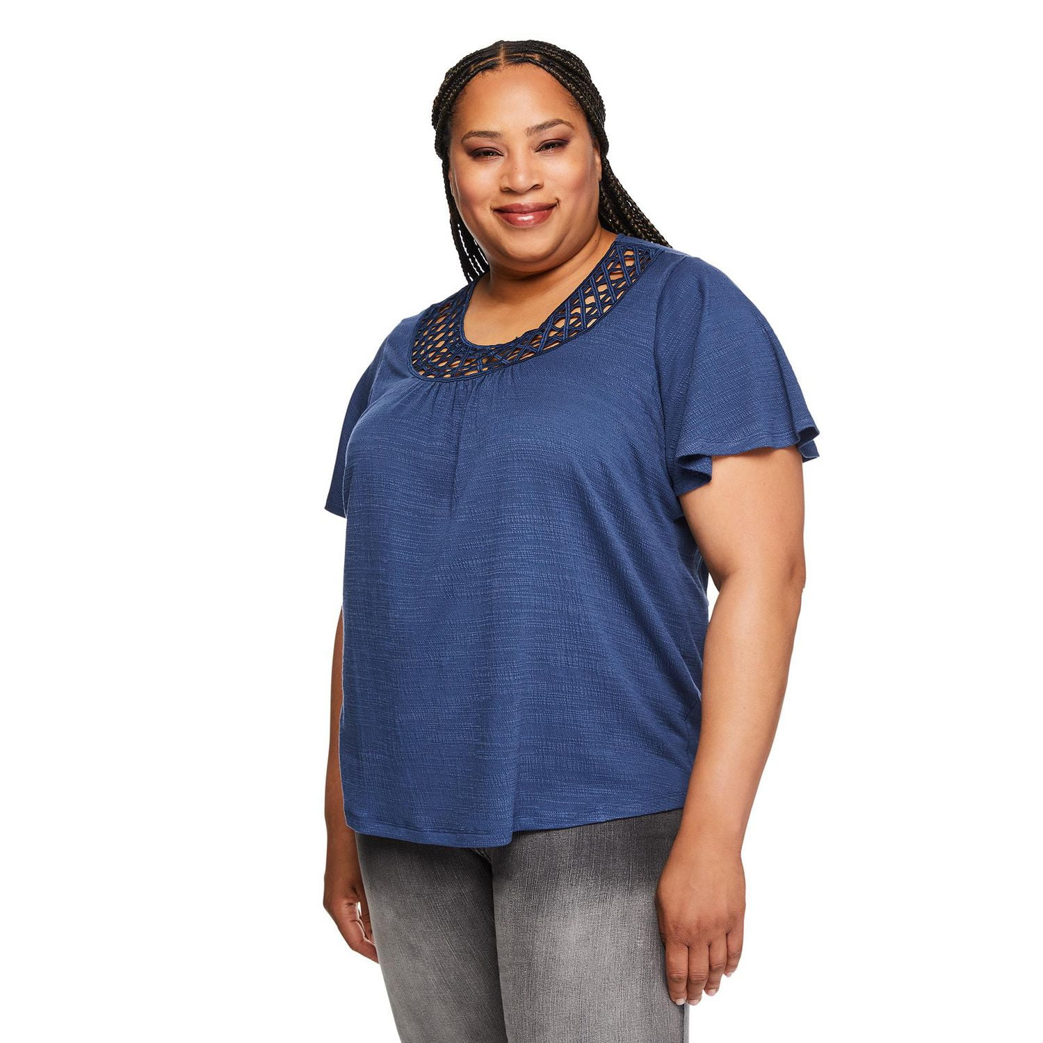 Haut crocheté Iyla Plus pour femmes