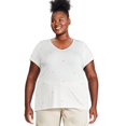thumbnail image 1 of George Plus Women's V-Neckline Tee, 1 of 6