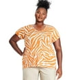 thumbnail image 1 of George Plus Women's V-Neckline Tee, 1 of 6