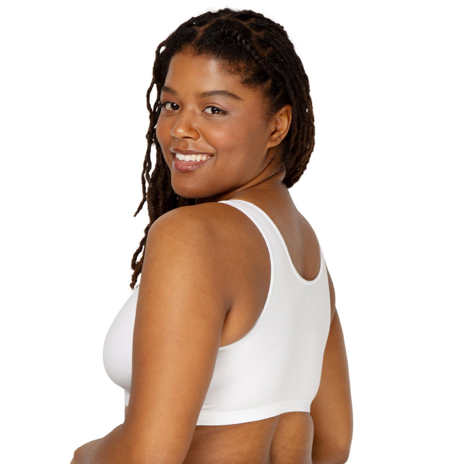 Soutien-gorge de sport en coton, style débardeur, Fruit of the Loom pour femmes