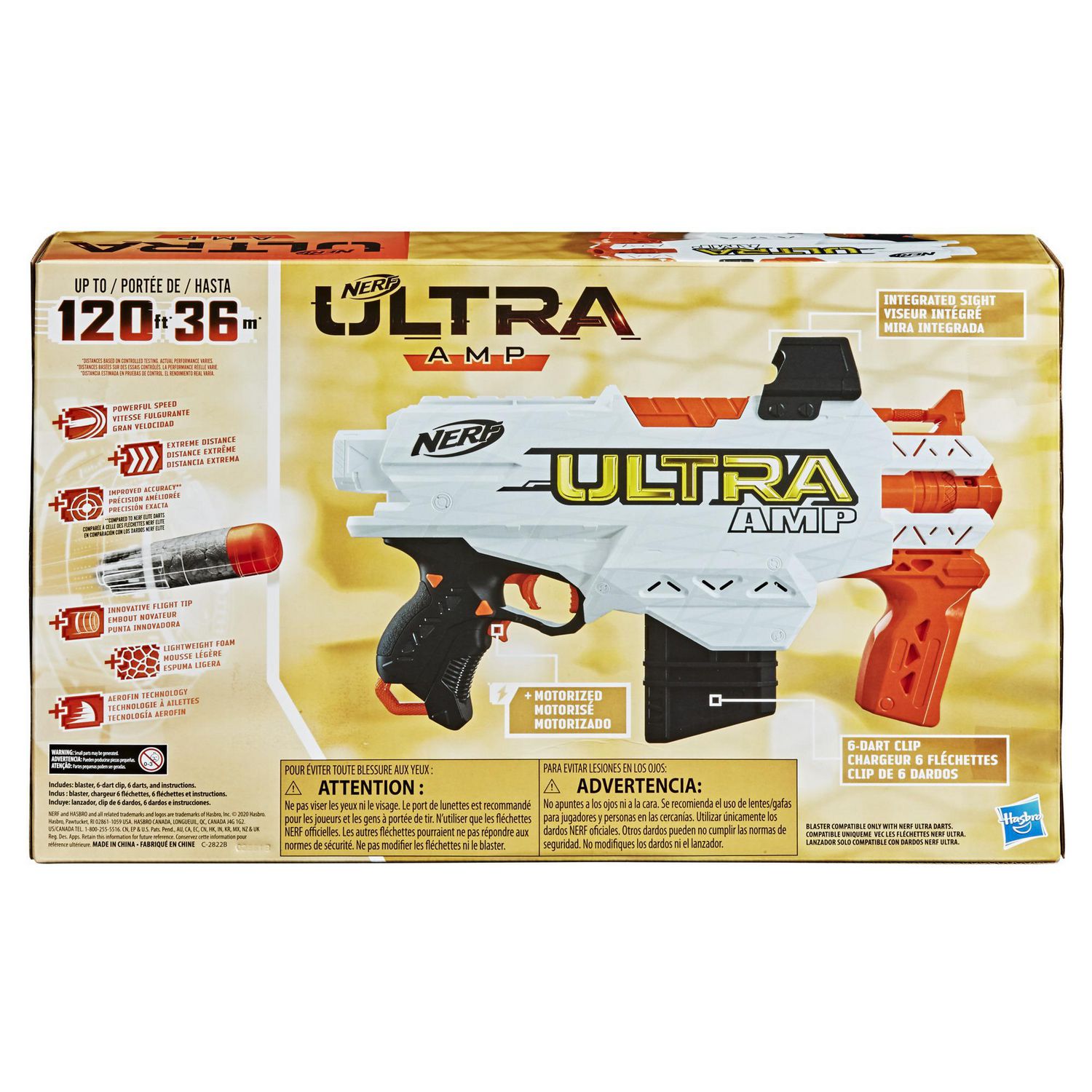 NERF ULTRA Select - motorisé - chargeur Double - Flechettes ULTRA