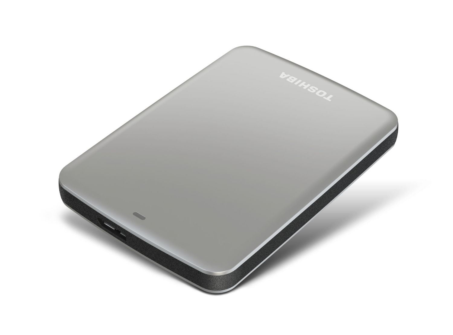 Toshiba 1TB Canvio® Connect Portable Hard Drive Silver (HDTC710VS3A1