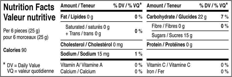 Bretzels enrobés de yogourt 250g