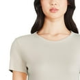 thumbnail image 4 of George Women's Short Sleeve Rib Tee, 4 of 6
