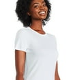 thumbnail image 2 of George Women's Short Sleeve Rib Tee, 2 of 6