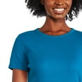 thumbnail image 4 of George Women's Short Sleeve Rib Tee, 4 of 6