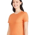 thumbnail image 2 of George Women's Short Sleeve Rib Tee, 2 of 6