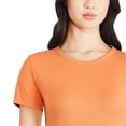 thumbnail image 4 of George Women's Short Sleeve Rib Tee, 4 of 6