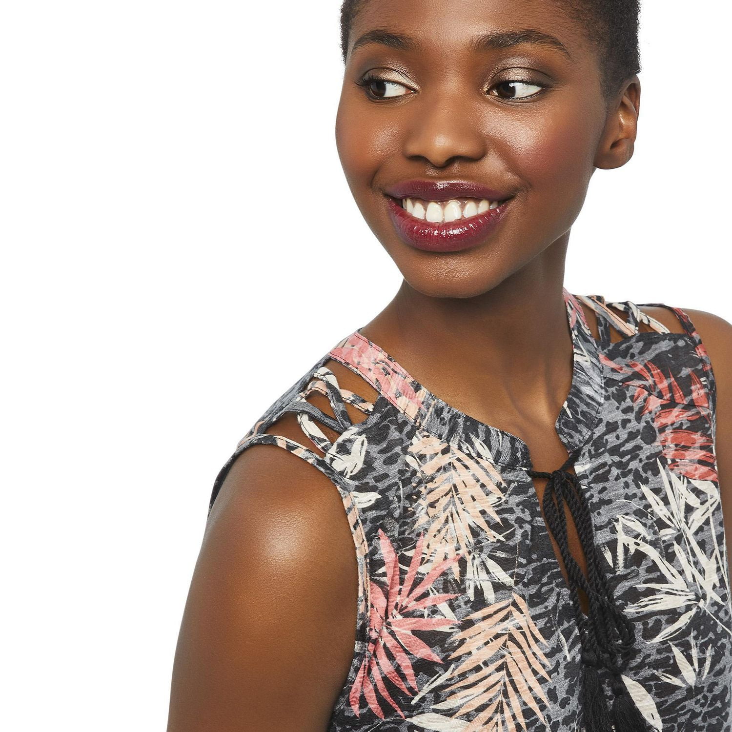 George Women's Burnout Sleeveless Top