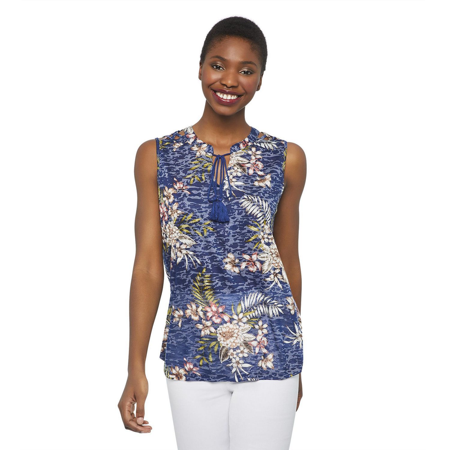 George Women's Burnout Sleeveless Top | Walmart Canada