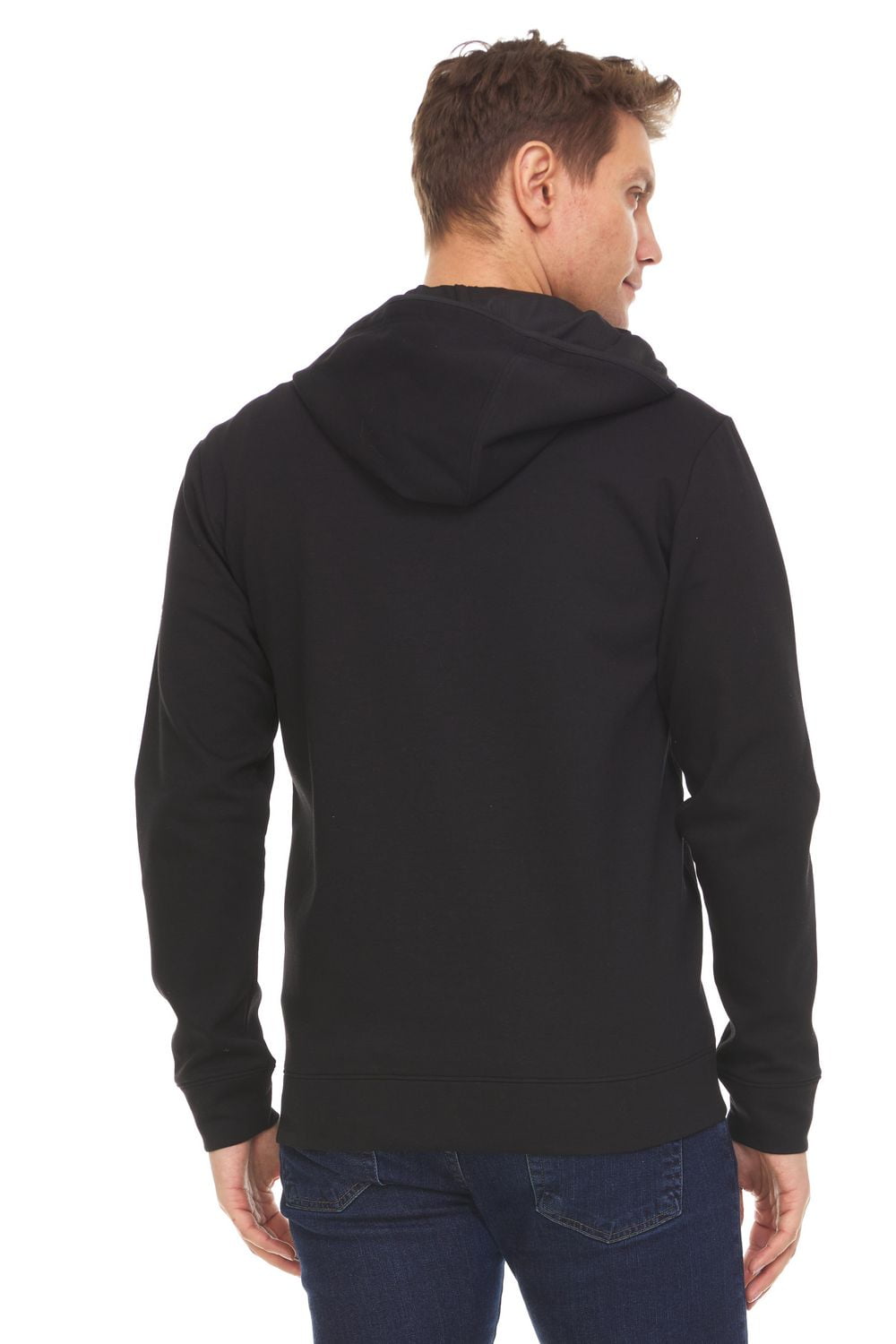 Swiss Tech Men's Full Zip Mega Fleece Hoodie