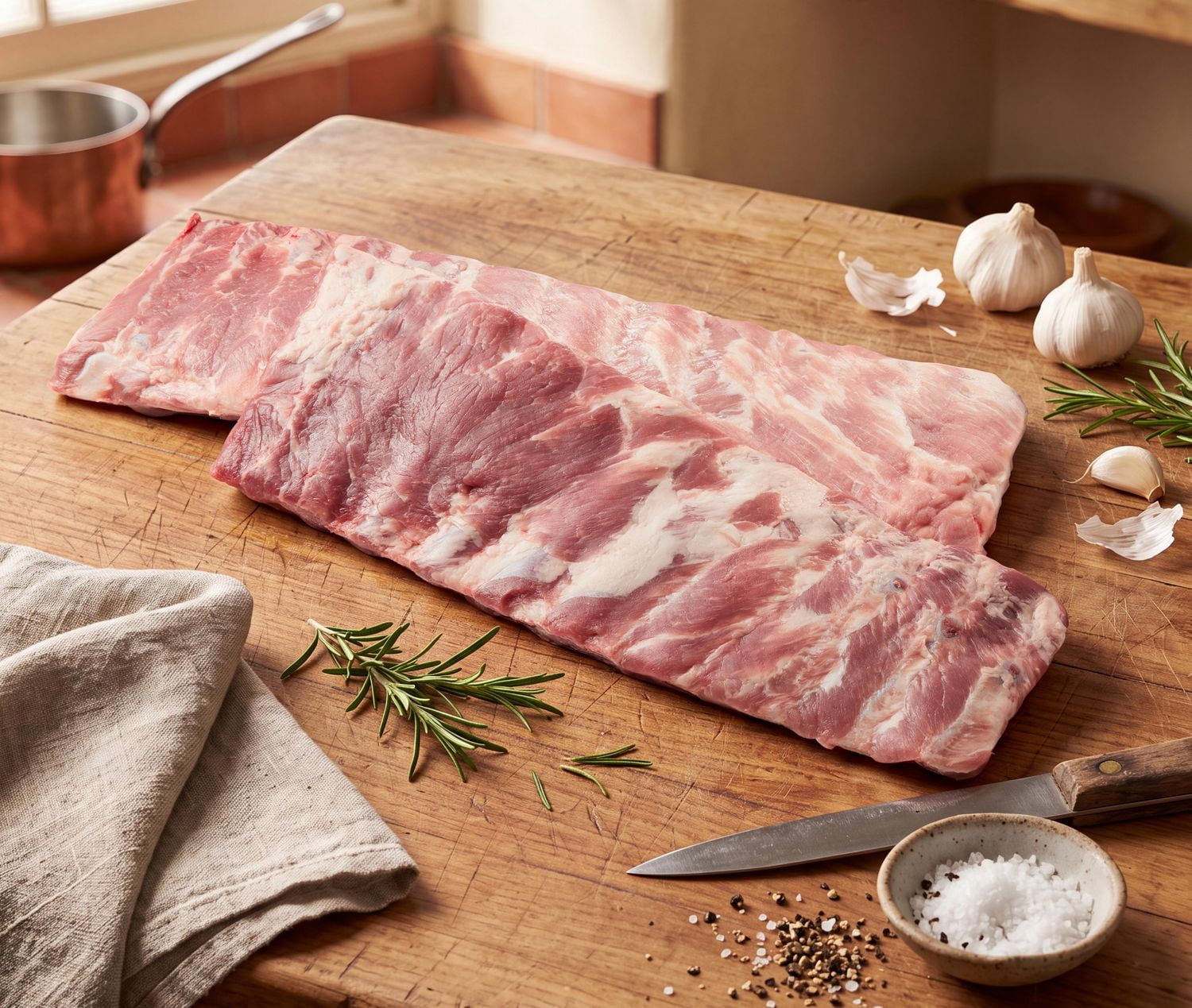 thumbnail image 2 of Pork Back Ribs, 2pk, 2 pieces, 1.50 - 1.78 KG, 2 of 3
