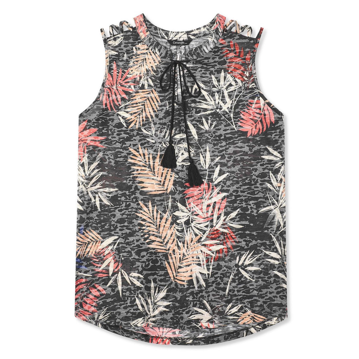 George Women's Burnout Sleeveless Top