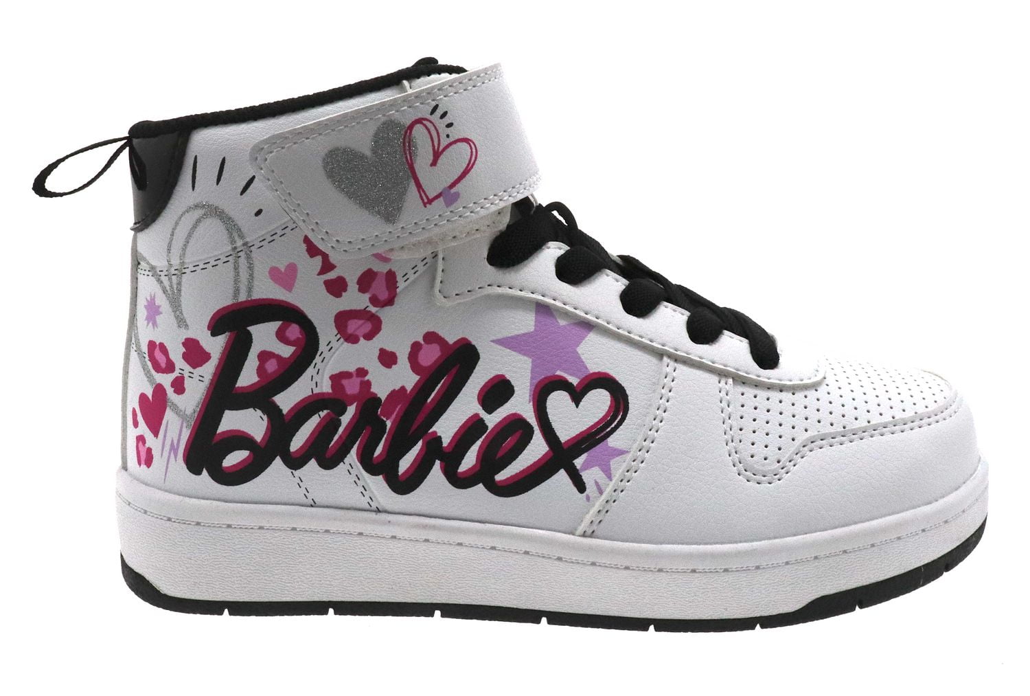 Barbie Girls High Top Shoes White 2