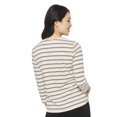 thumbnail image 3 of George Women's Striped V-Neck Tee, 3 of 6