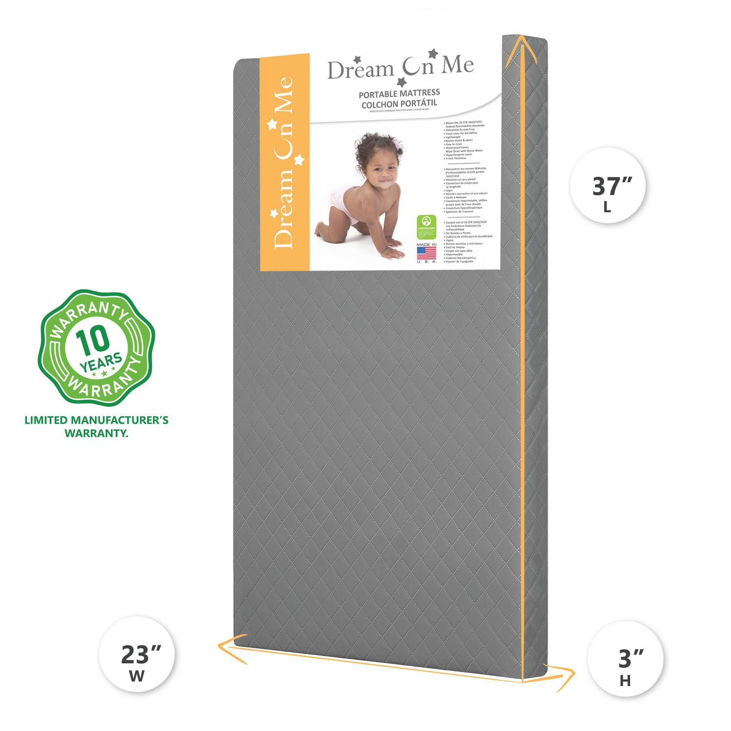 37 x 23 crib mattress online