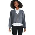thumbnail image 1 of George Women's Boxy Cardigan, 1 of 6