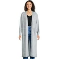 thumbnail image 1 of Cardigan long George pour femmes, 1 of 6