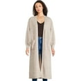 thumbnail image 1 of George Women's Duster Cardigan, 1 of 6