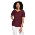 thumbnail image 1 of Iyla Women's Short Sleeve Ripple Tee, 1 of 6