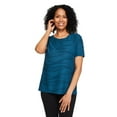 thumbnail image 1 of Iyla Women's Short Sleeve Ripple Tee, 1 of 6