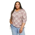 thumbnail image 1 of Iyla Women's Plus Side Ruched Top, 1 of 6