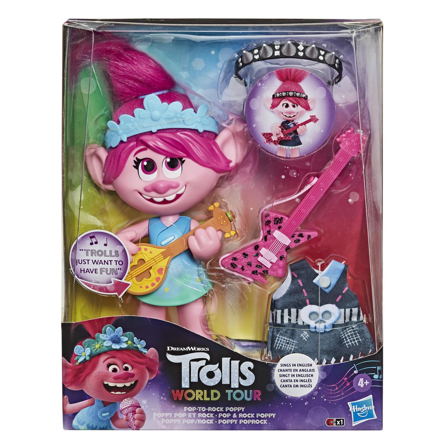 DreamWorks Trolls World Tour Pop to Rock Poppy Walmart.ca