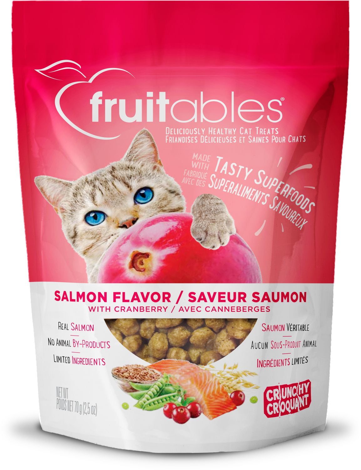 Fruitables Salmon & Cranberry Cat Treat Walmart Canada