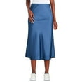 thumbnail image 1 of George Women's Midi Satin Skirt, 1 of 6