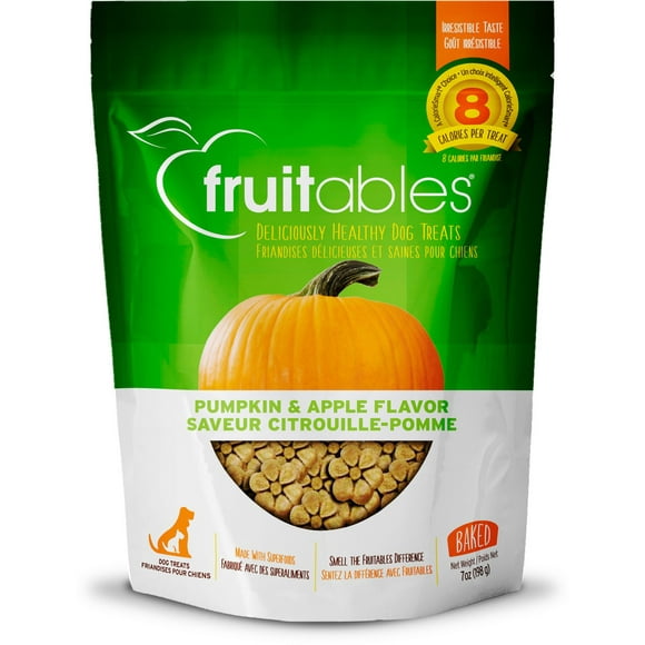 Fruitables Pumpkin & Apple Baked Dog Treats, 199 g