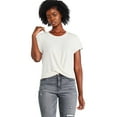 thumbnail image 1 of George Women's Twist Front Tee, 1 of 6