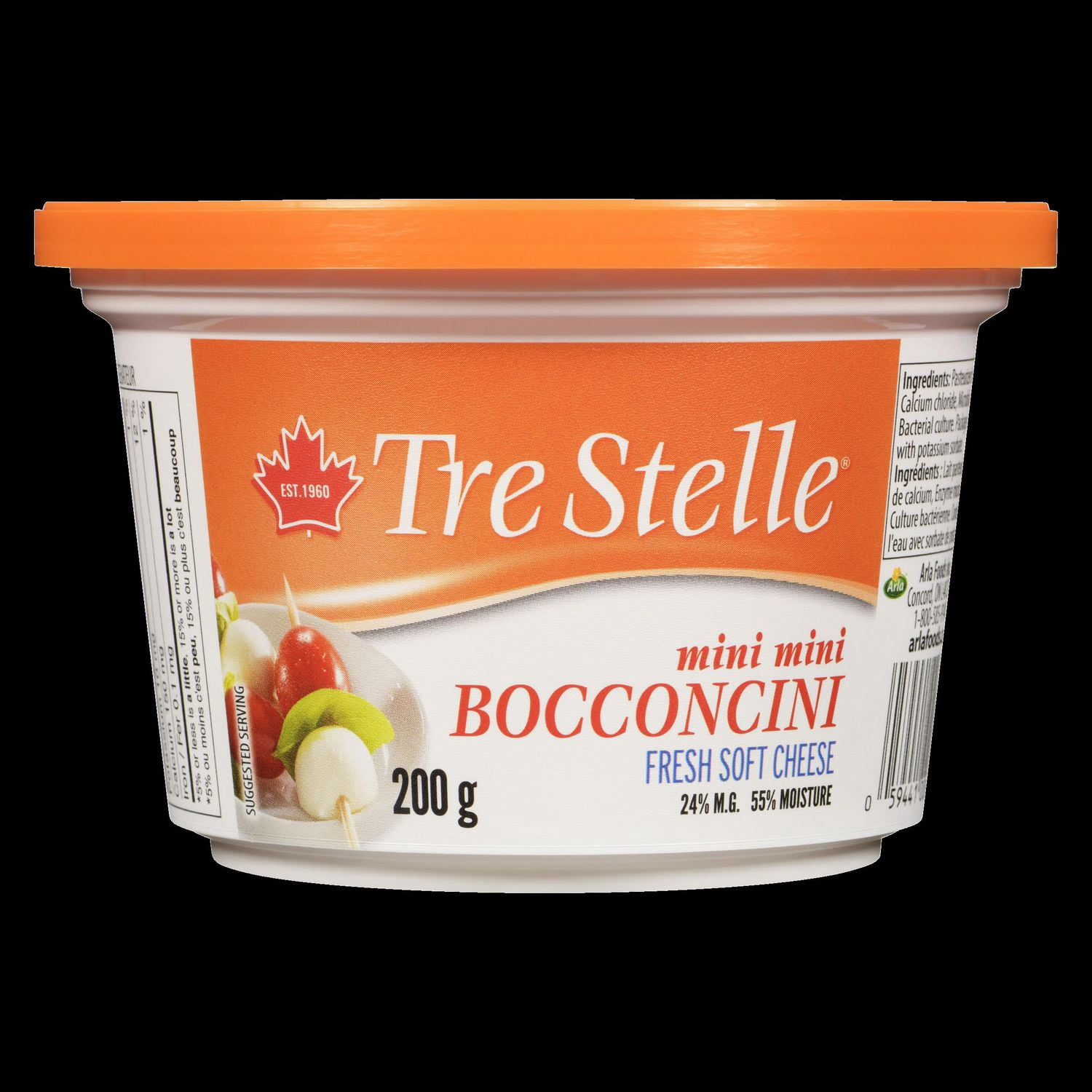 thumbnail image 3 of Fromage bocconcini mini mini Tre Stelle 200 g, 3 of 7