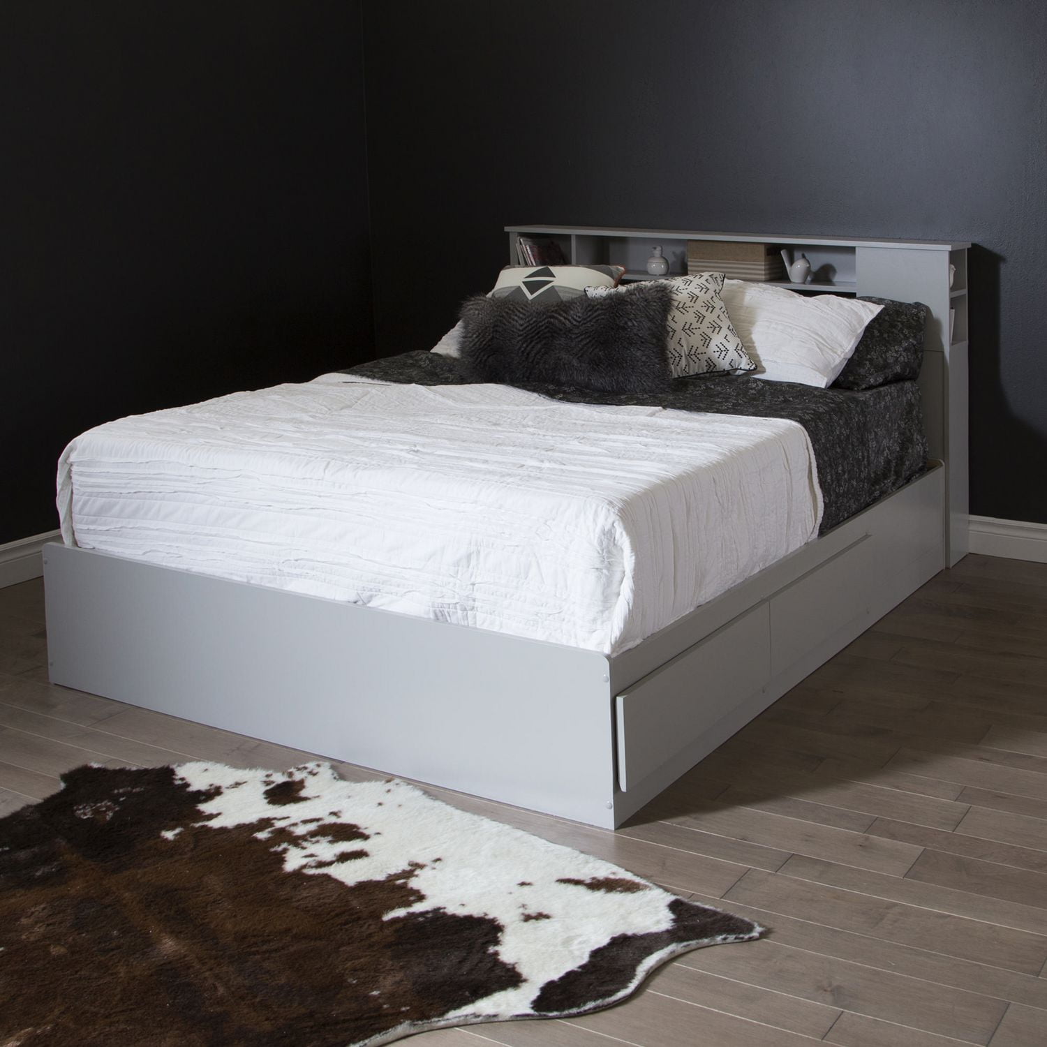 South S Vito Queen Storage Bed 60 With 2 Drawers South S Vito Queen Storage Bed 60 With 2 Drawers Canada