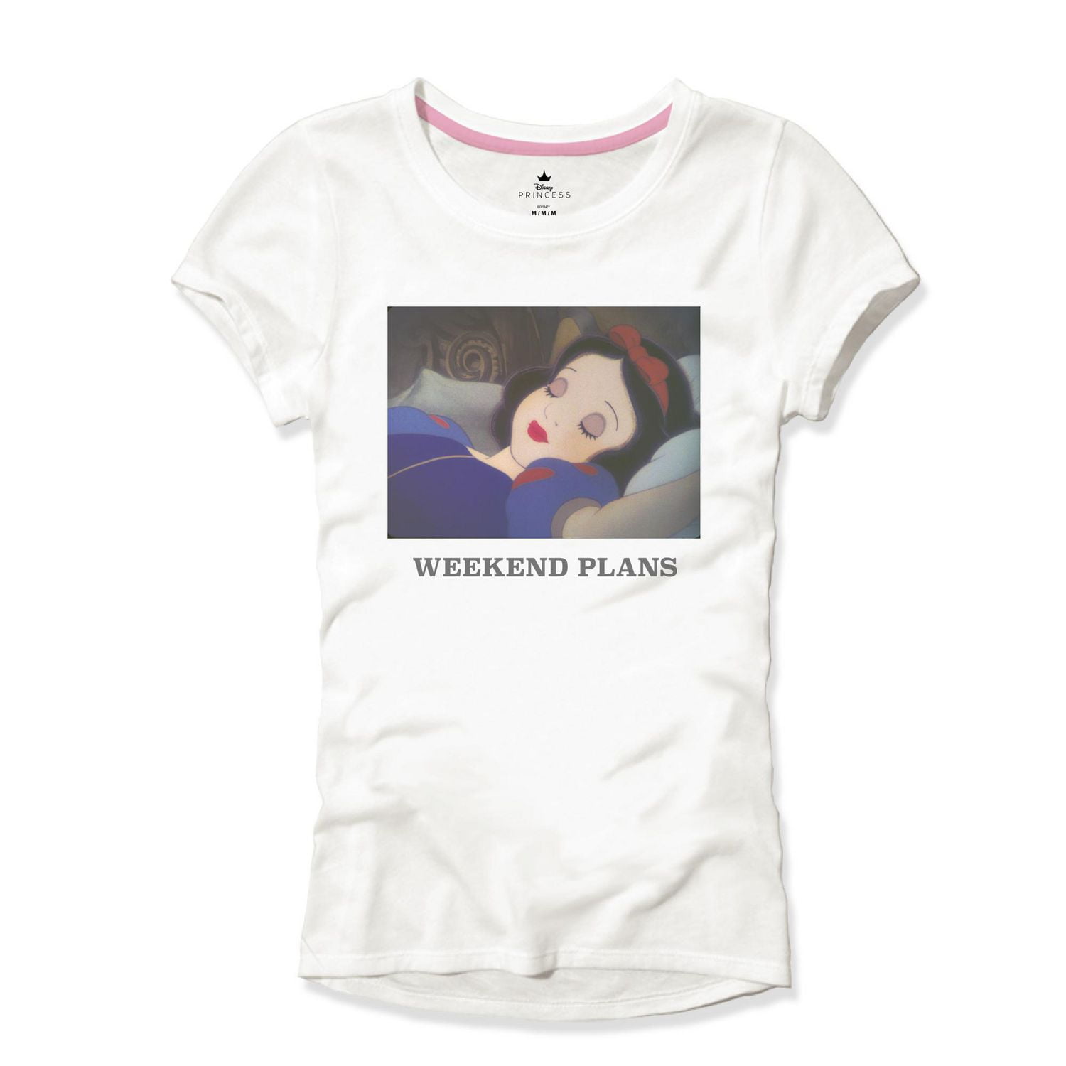Girls' Sleeping Beauty Weekend Plans T-Shirt