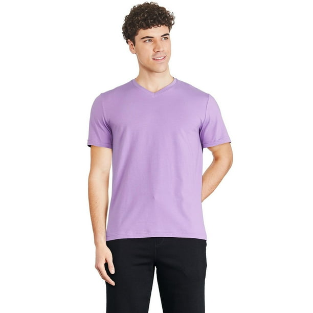 George Men's Stretch V-Neckline Tee - Walmart.ca