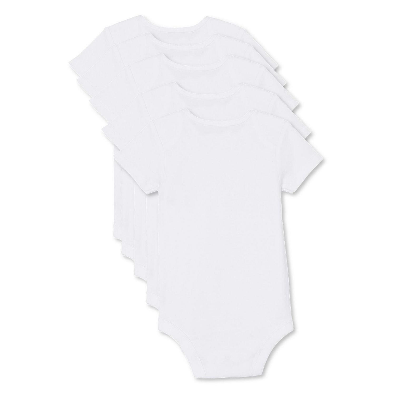George Infants' Unisex Long Sleeve Bodysuits 4-Pack, Sizes 0-24